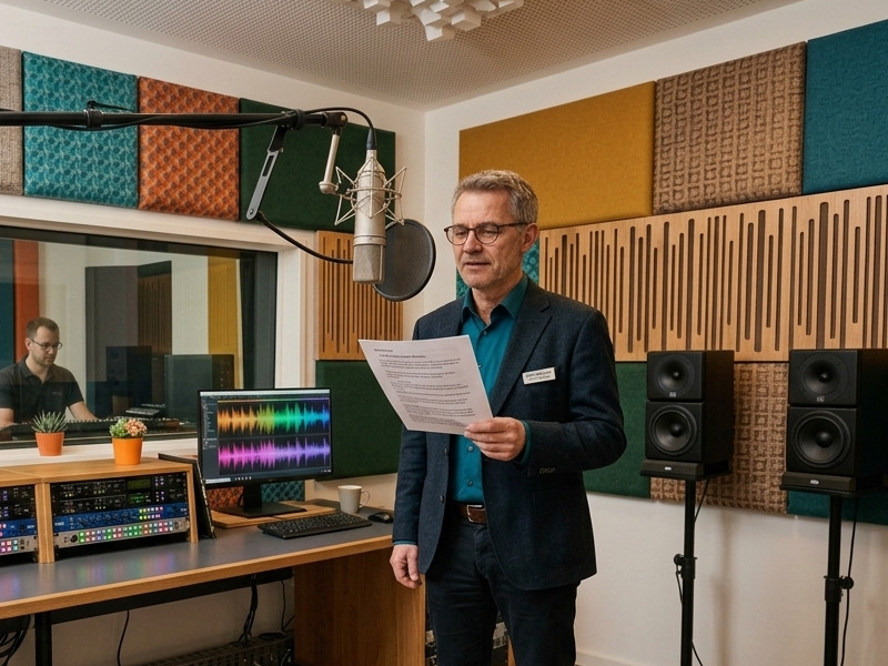 Professionelle Studio-Sprecher für Ihre Firmen-Telefonanlage